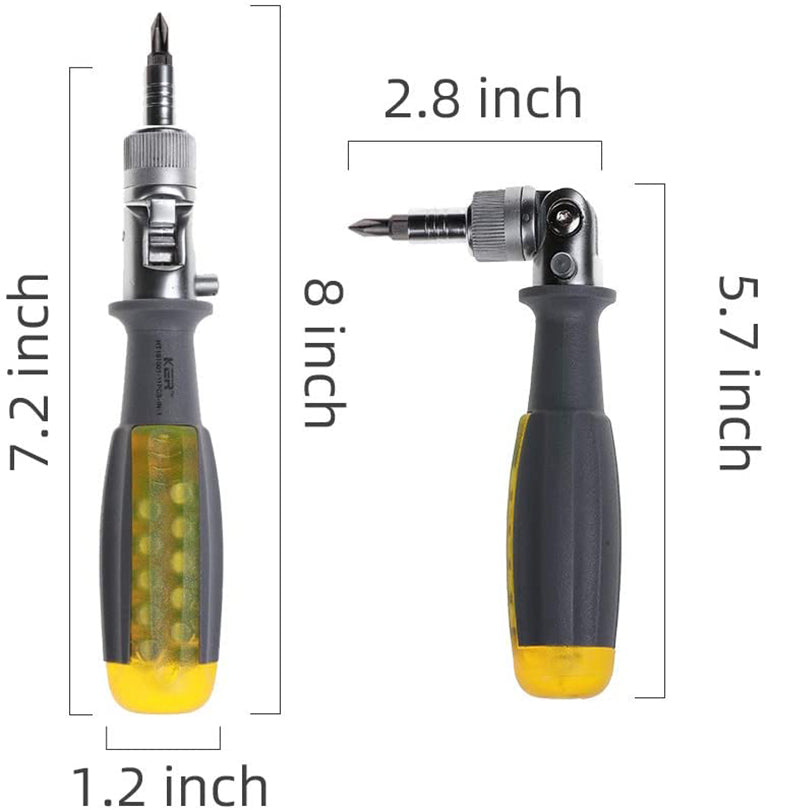 11-in-1 Ratcheting Multi-Angle Screwdriver