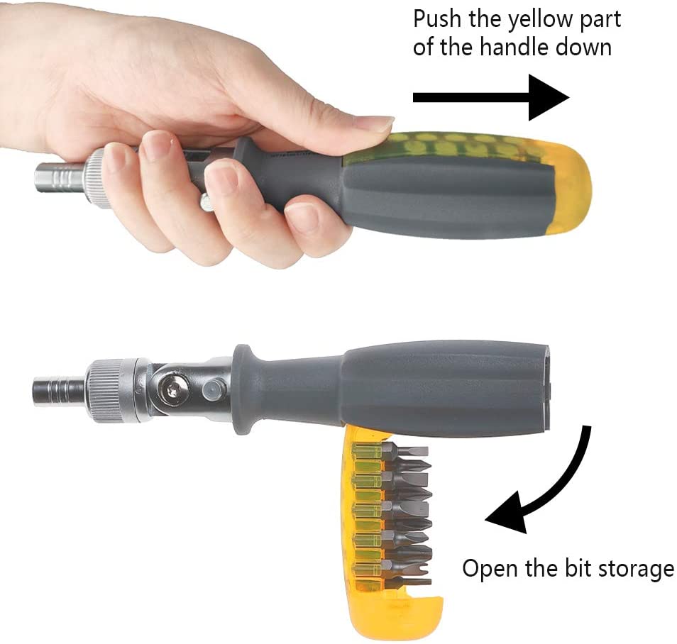 11-in-1 Ratcheting Multi-Angle Screwdriver