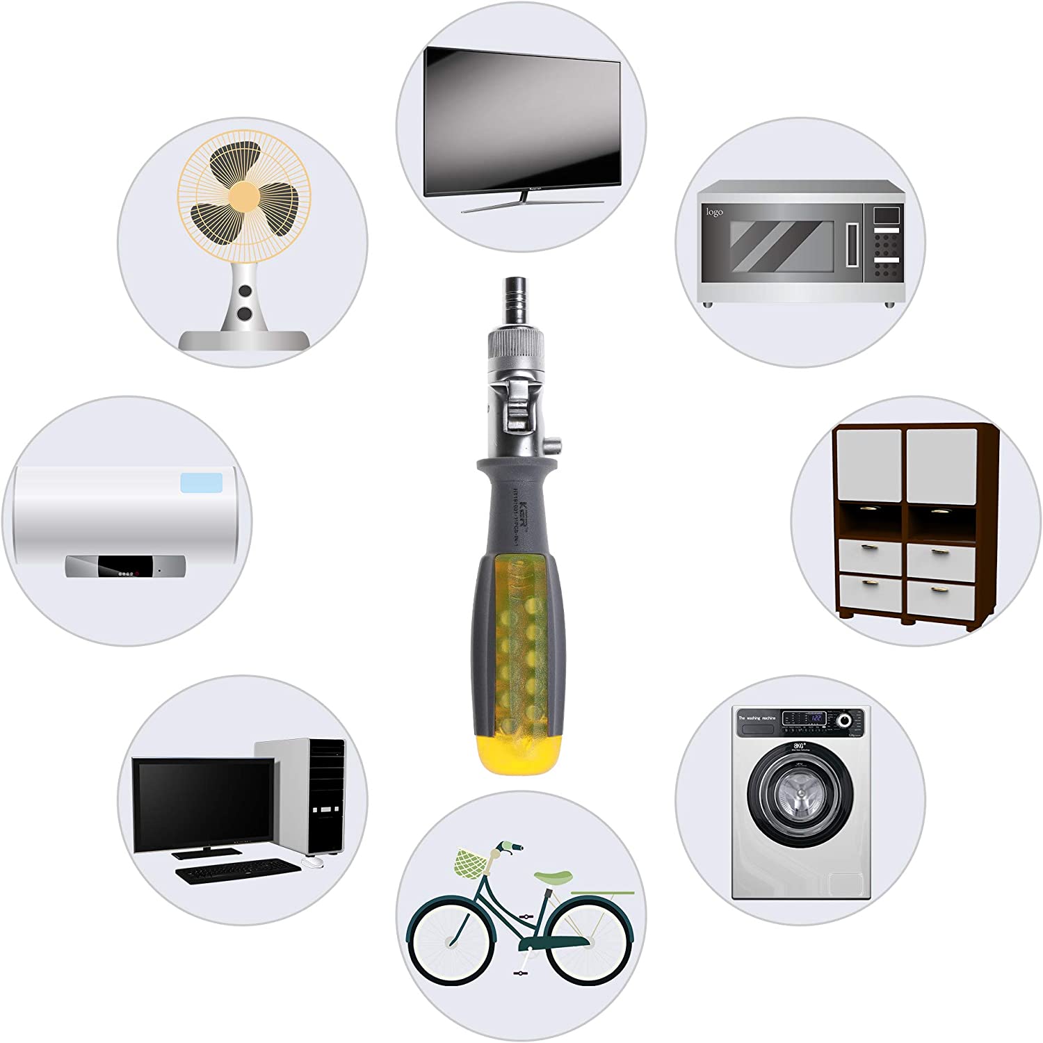 11-in-1 Ratcheting Multi-Angle Screwdriver