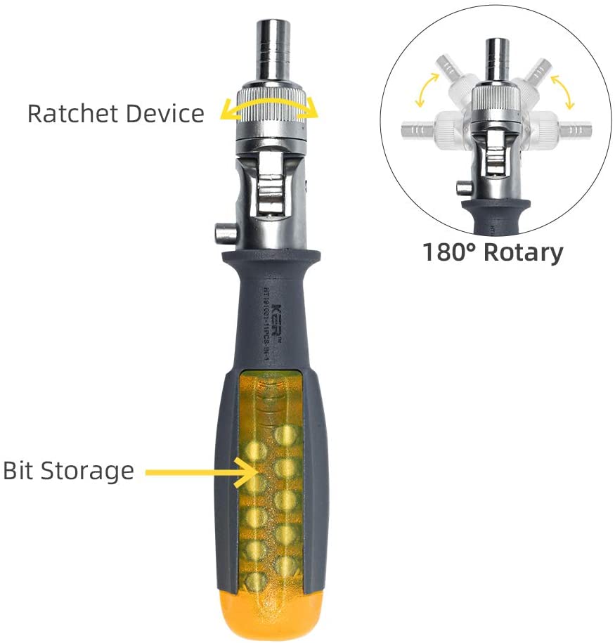 11-in-1 Ratcheting Multi-Angle Screwdriver