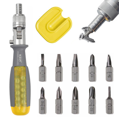 11-in-1 Ratcheting Multi-Angle Screwdriver