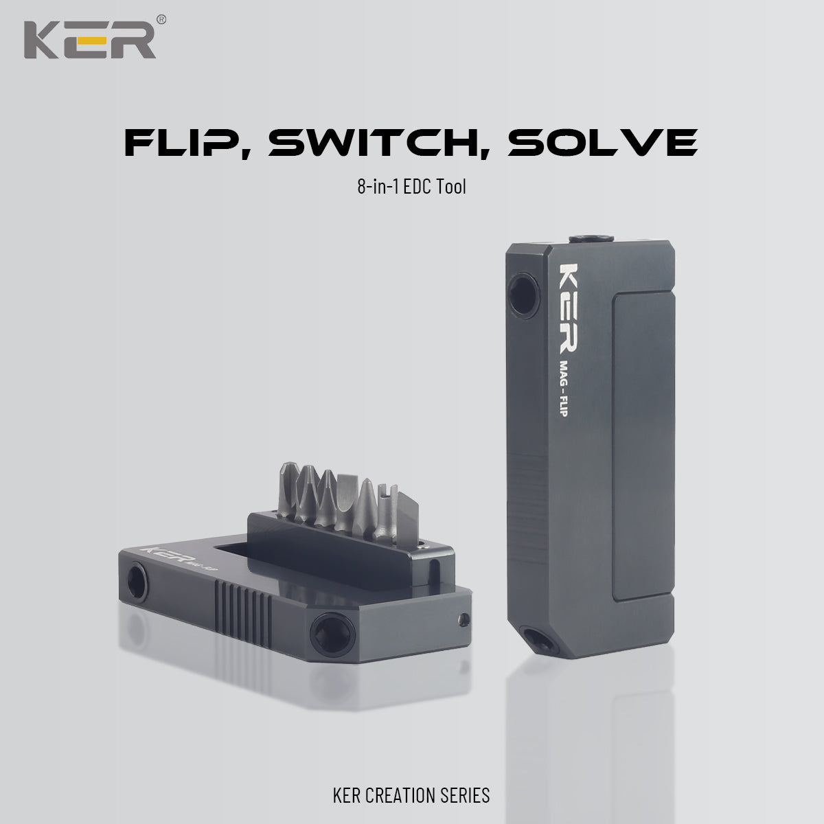 MAG-FLIP: an 8-in-1 Magnetic Multifunction EDC Tool